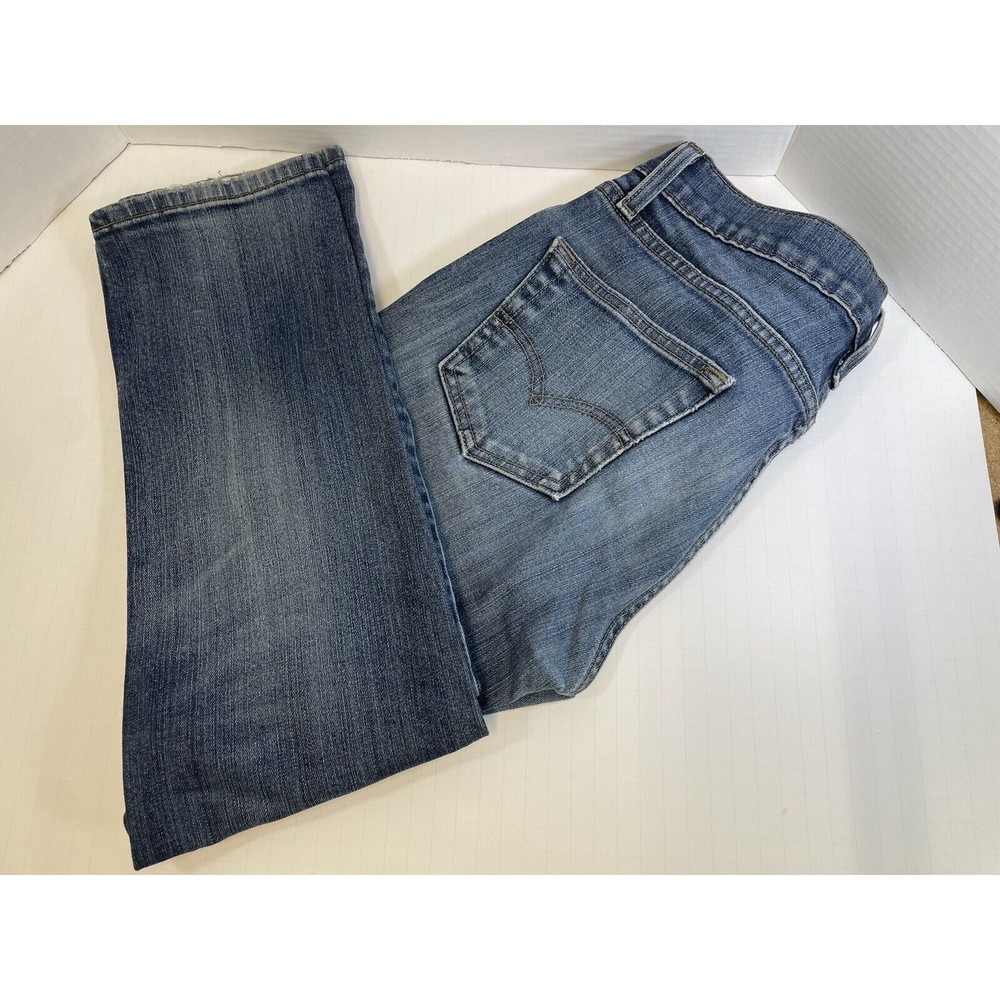 Levis 511 Jeans Mens 30x30 Blue Slim Straight Stretch Medium Wash